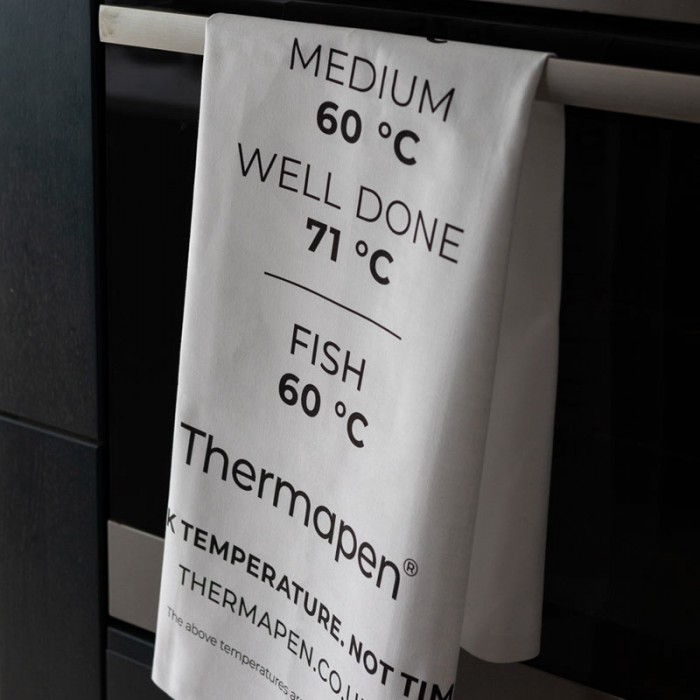 Thermapen tea towel